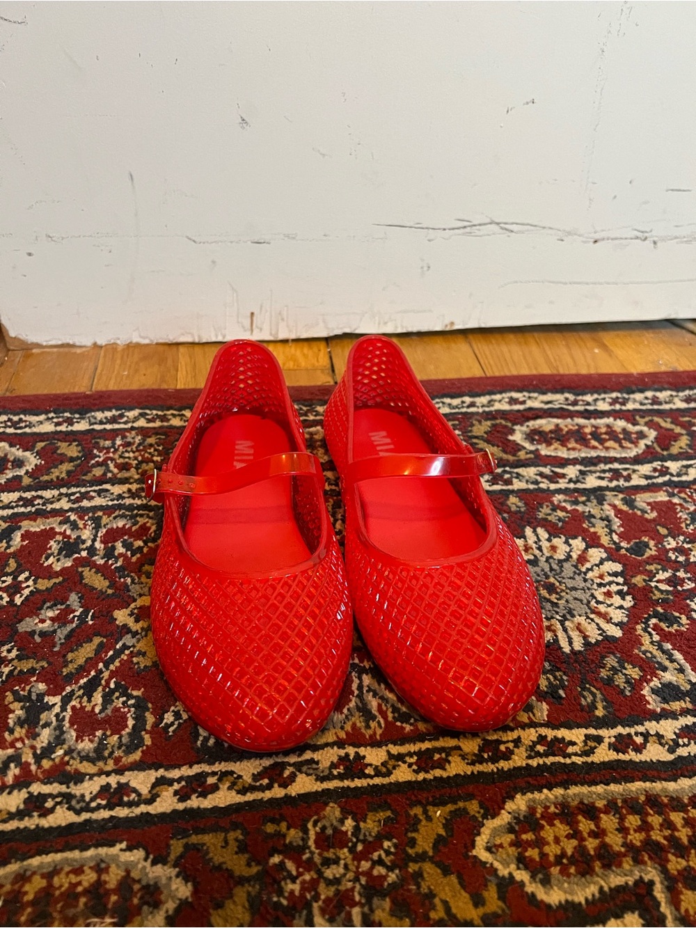 Mia mary Jane jellies red